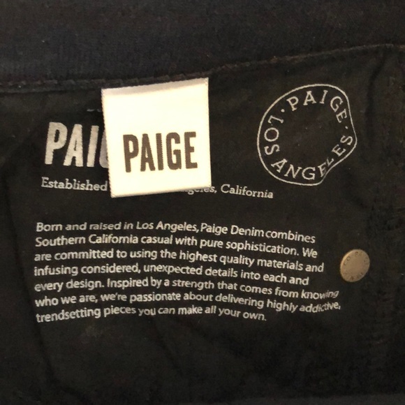 PAIGE Coated Leather Look Jeans - Picture 8 of 13